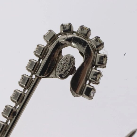 CHANEL Brooch metal Silver CC Auth bs26775 - Picture 8 of 9